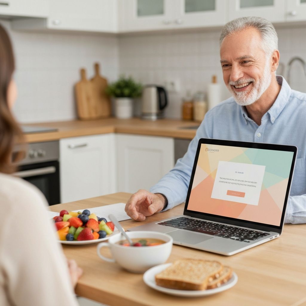 Educational nutrition consultation setting