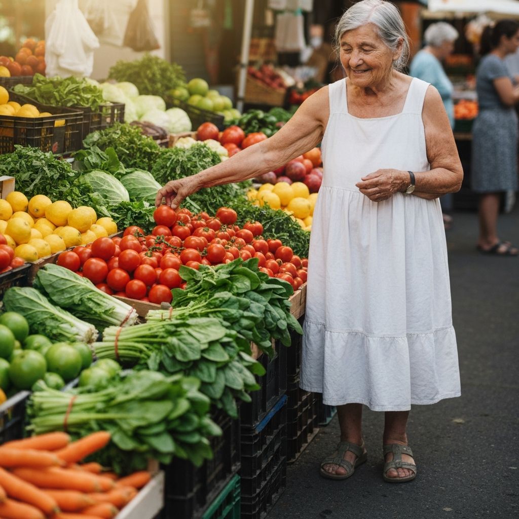 Understanding food options and variety